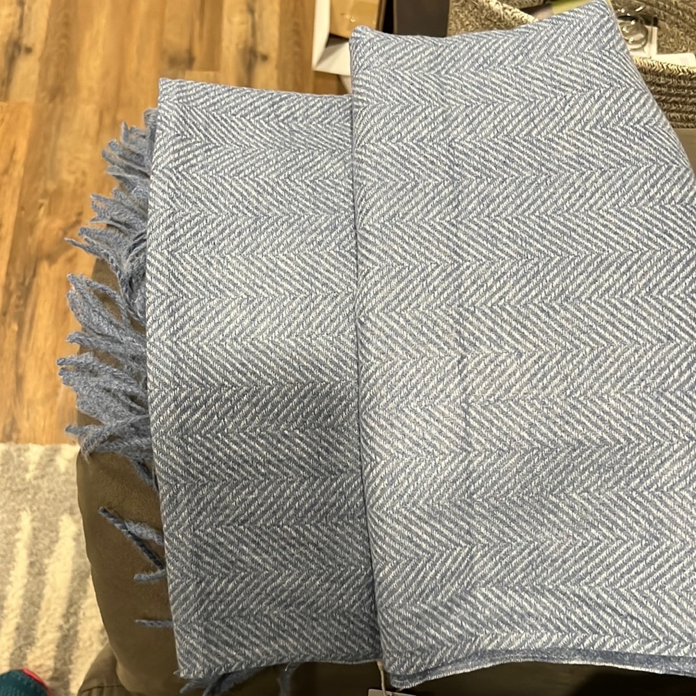 Blue Scarf